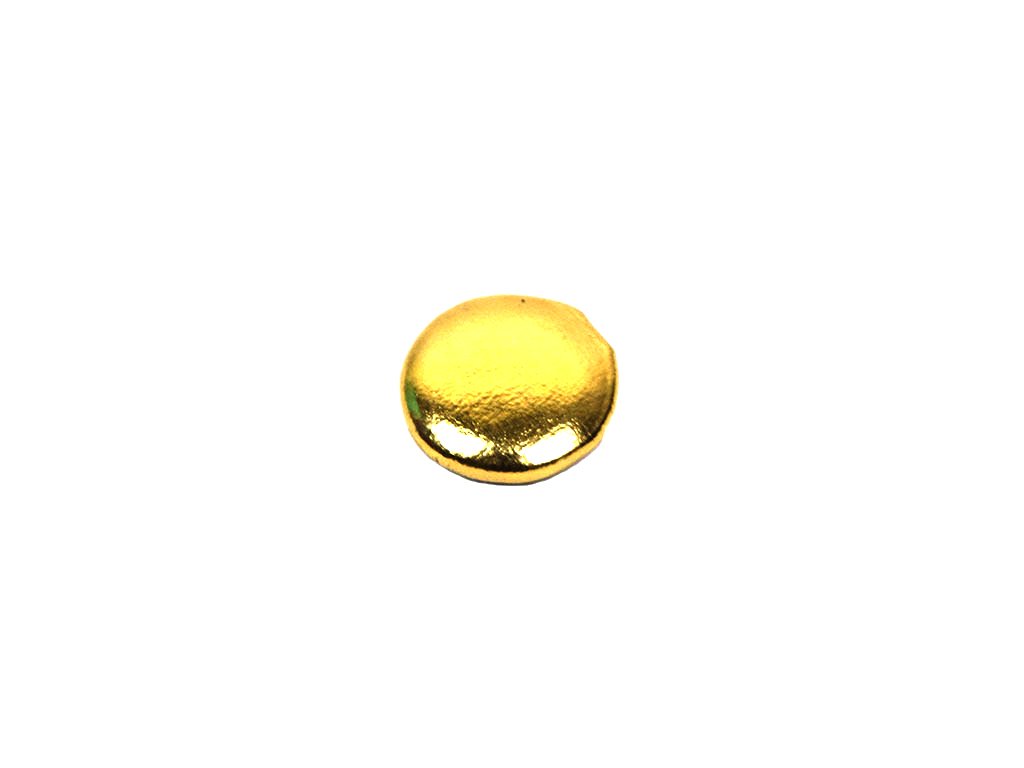 goldenplainfabricbutton1