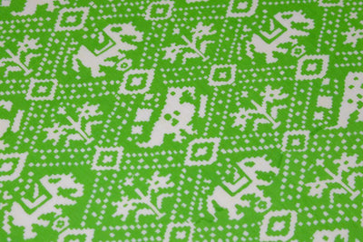 green-abstract-patola-printed-pure-cotton-fabric