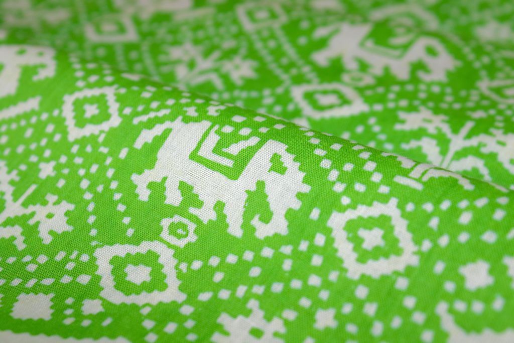 green-abstract-patola-printed-pure-cotton-fabric