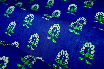 blue-green-peacock-printed-pure-cotton-fabric