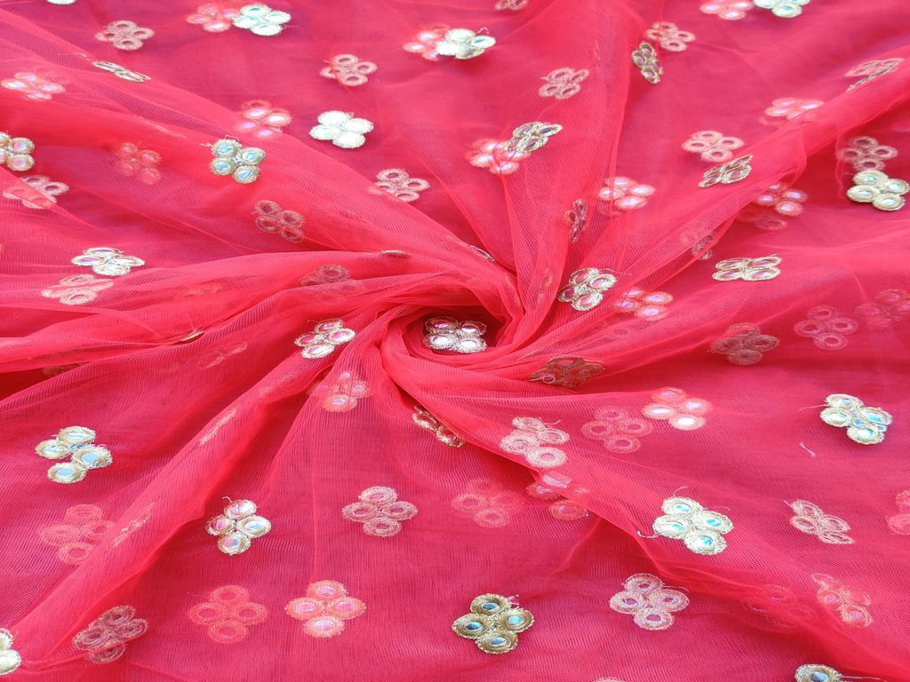 red-mirror-work-embroidered-net-fabric