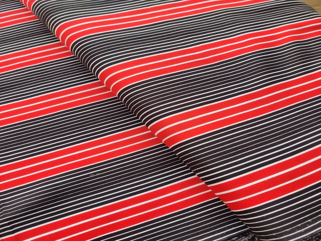 black-red-white-stripes-rayon-fabric