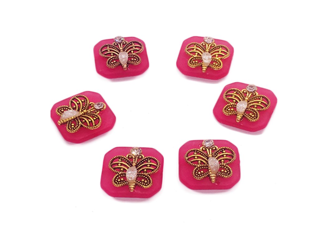 pink-octagonal-fancy-plastic-beads