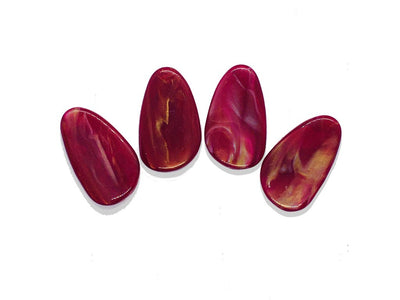 maroon-triangular-fancy-plastic-beads