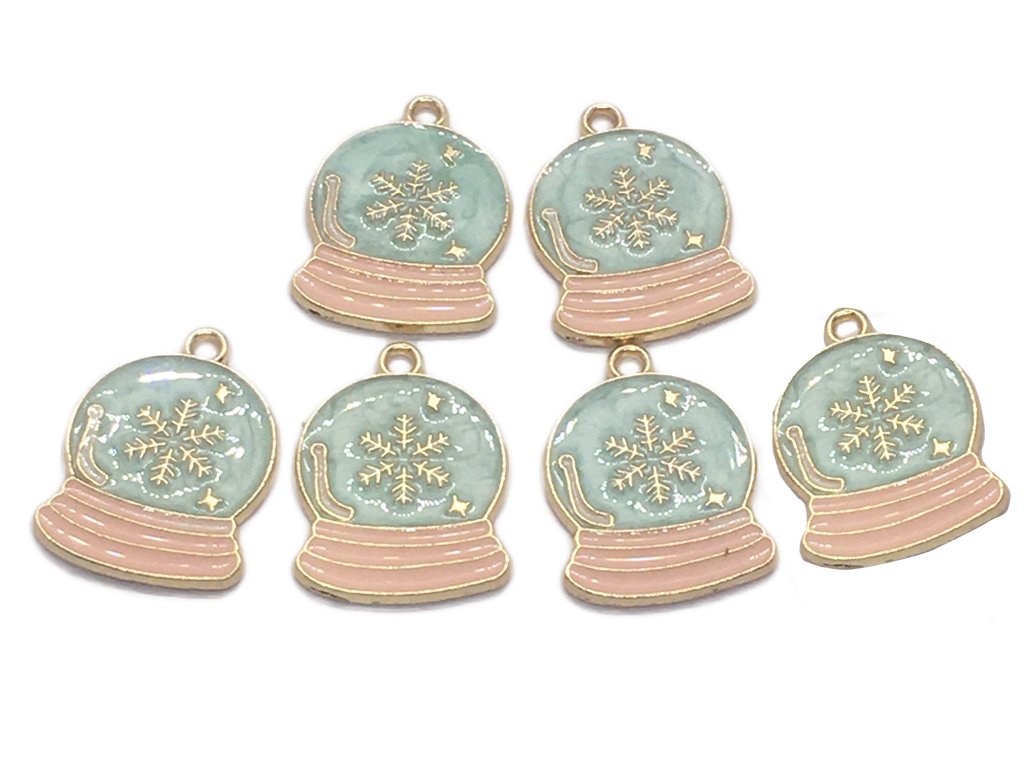 mint-green-light-pink-bell-designer-metal-charms