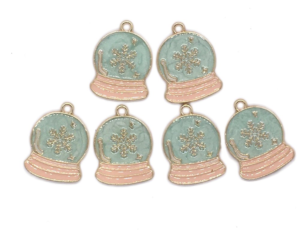 mint-green-light-pink-bell-designer-metal-charms