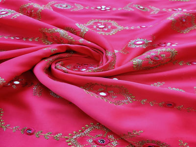 fuschia-pink-malai-satin-with-sequins-mirror-work-embroidery-allover