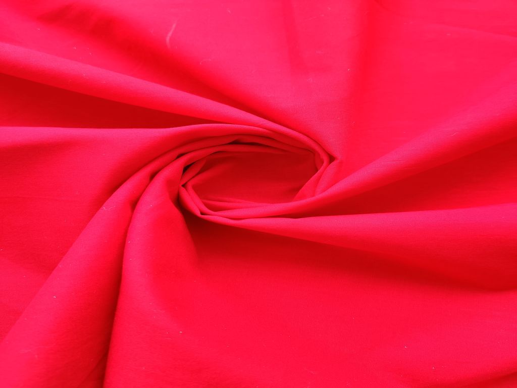 red-plain-cotton-fabric