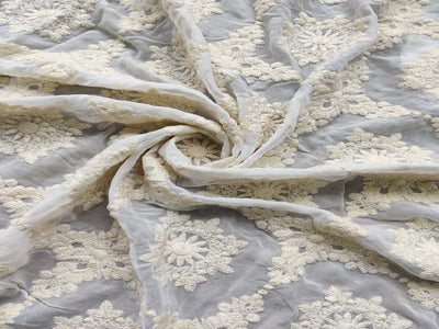dyeable-offwhite-georgette-chikankari-embroidered-fabric