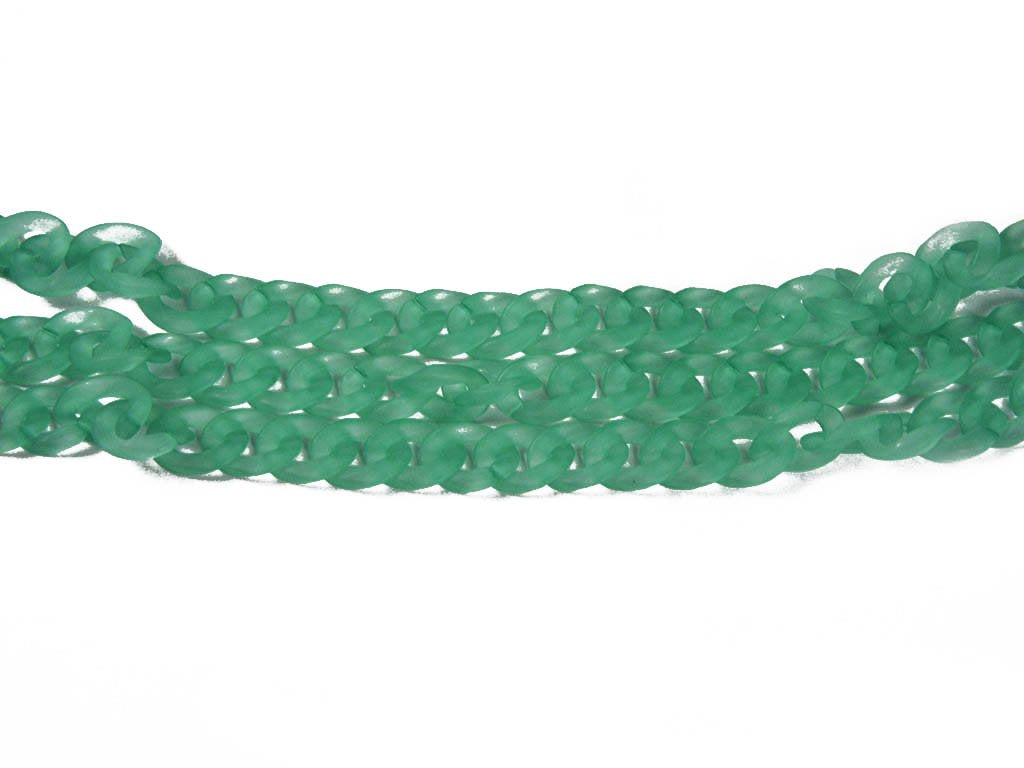 dark-green-transparent-circular-acrylic-chains