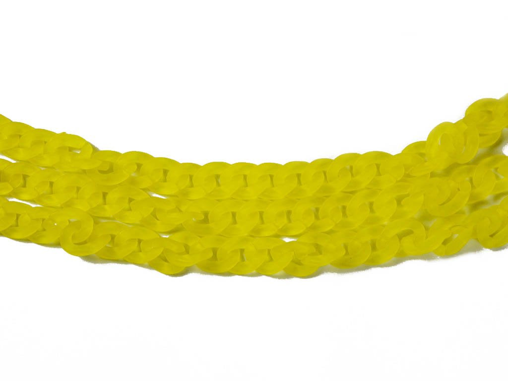 bright-yellow-transparent-circular-acrylic-chains