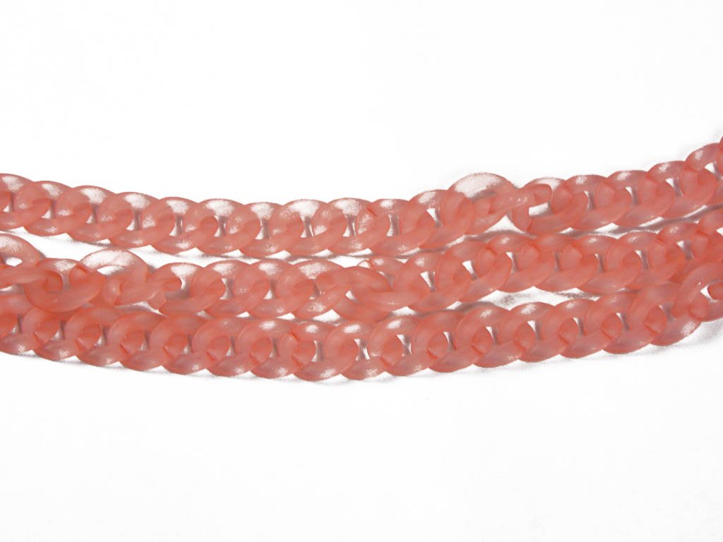 peach-transparent-circular-acrylic-chains