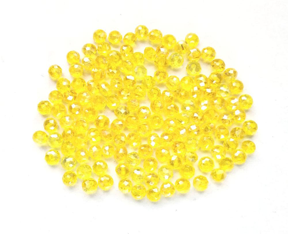 flower-yellow-rondelle-beads