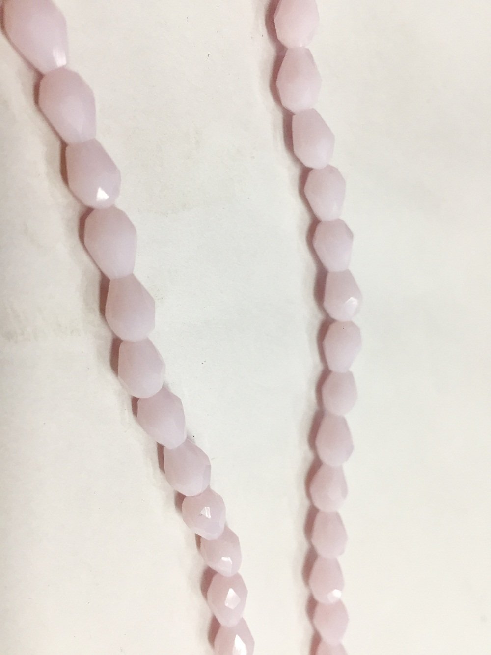 baby-pink-drop-shaped-crystal-glass-beads