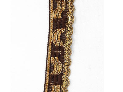 brown-golden-embroidered-border