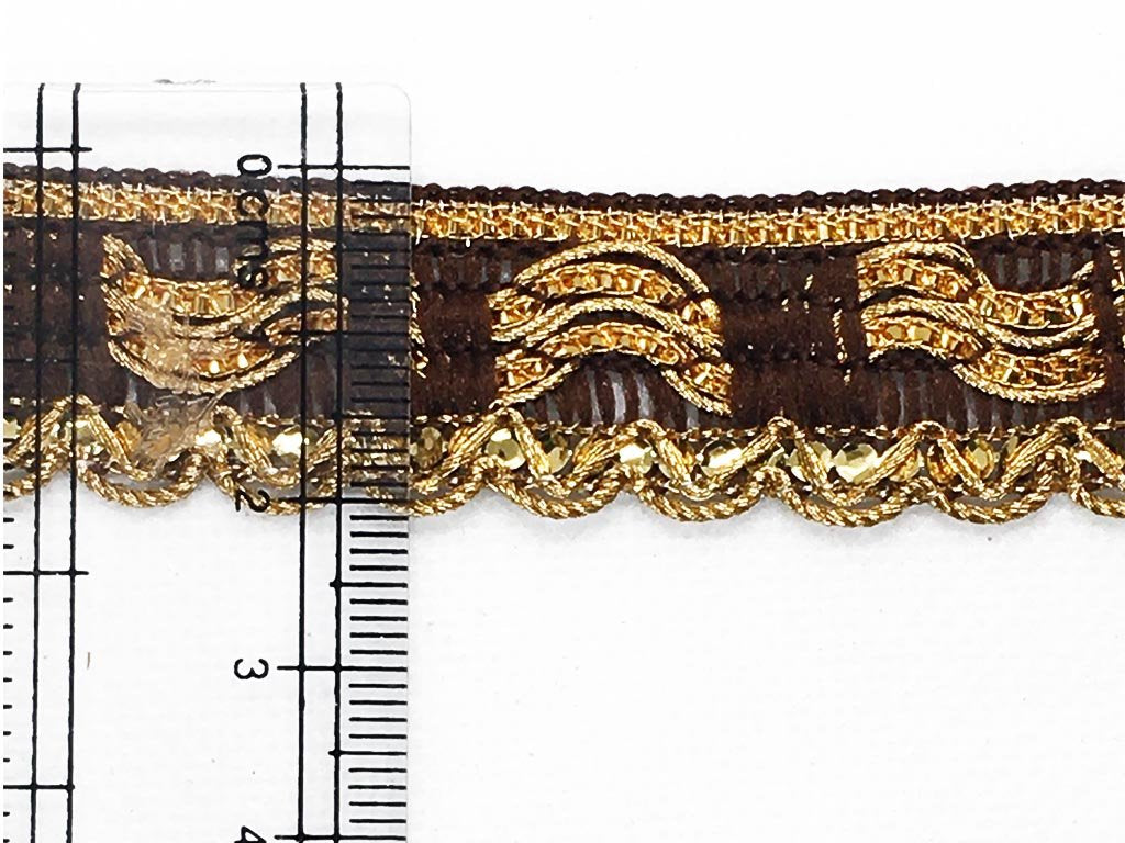 brown-golden-embroidered-border