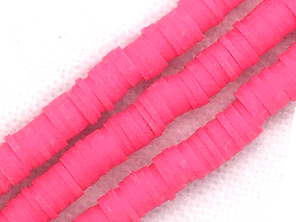 magenta-pink-circular-rubber-beads