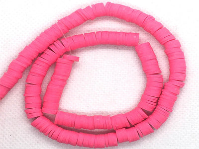 magenta-pink-circular-rubber-beads