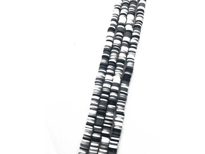 black-white-circular-fimo-rubber-beads