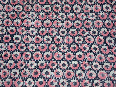 precut-7-5-metre-pink-white-floral-abstract-cotton-poplin-fabric