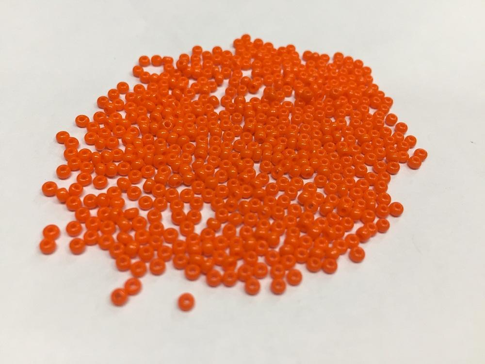 preciosa-orange-opaque-round-rocaille-seed-beads