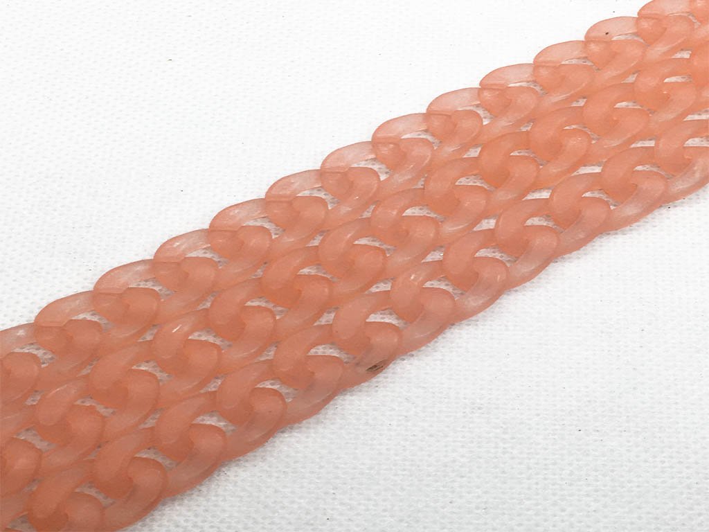 coral-orange-transparent-plastic-chains