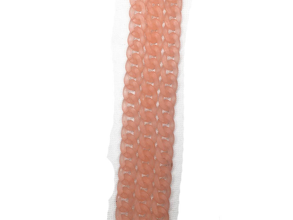 coral-orange-transparent-plastic-chains