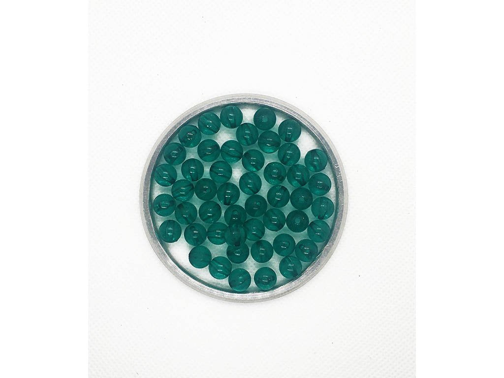 dark-green-spherical-transparent-acrylic-beads