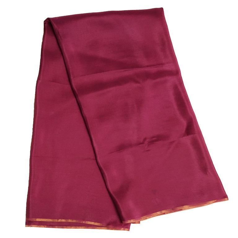 magenta-plain-viscose-uppada-silk-fabric