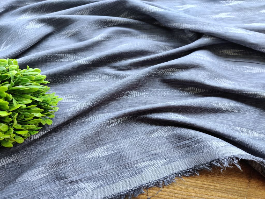 slate-grey-ikat-handloom-cotton-fabric