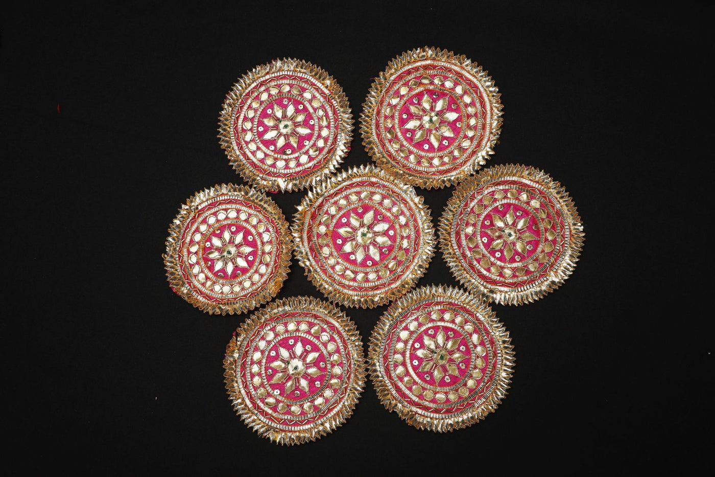 magenta-pink-gota-patti-patches-4-5-inches