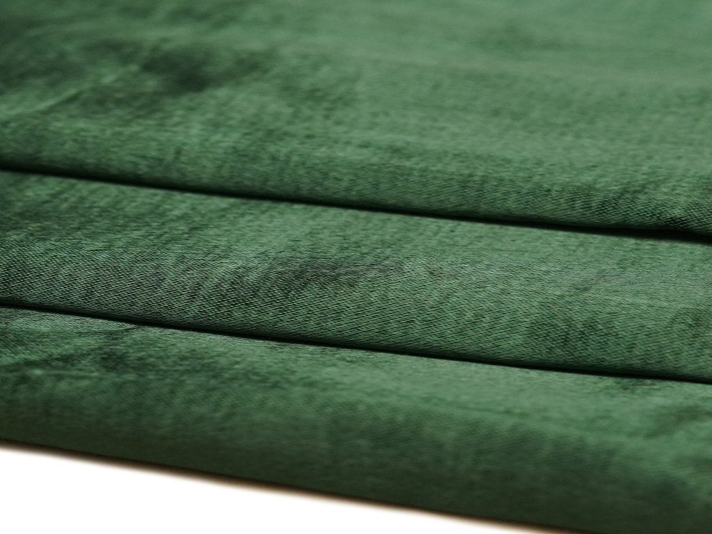 bottle-green-plain-viscose-gaji-silk-fabric