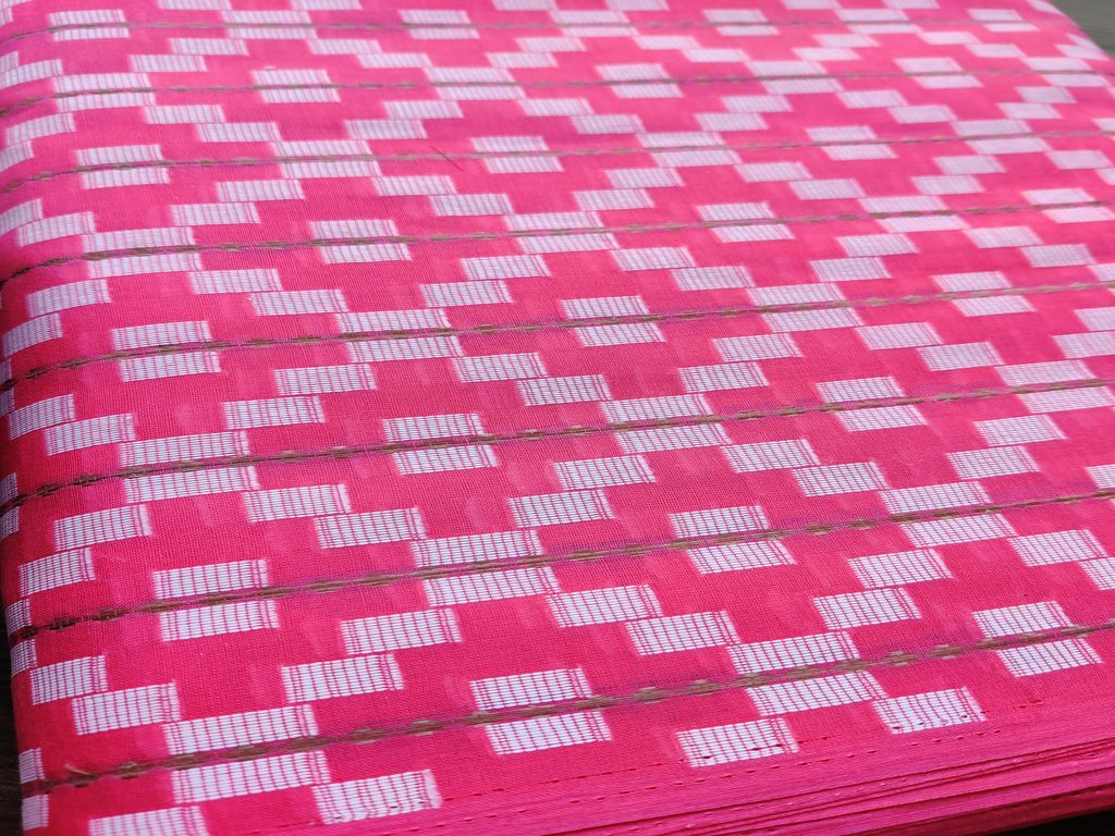 bright-pink-ikat-self-printed-cotton-fabric