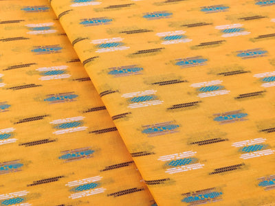 yellow-bengal-butta-handloom-cotton