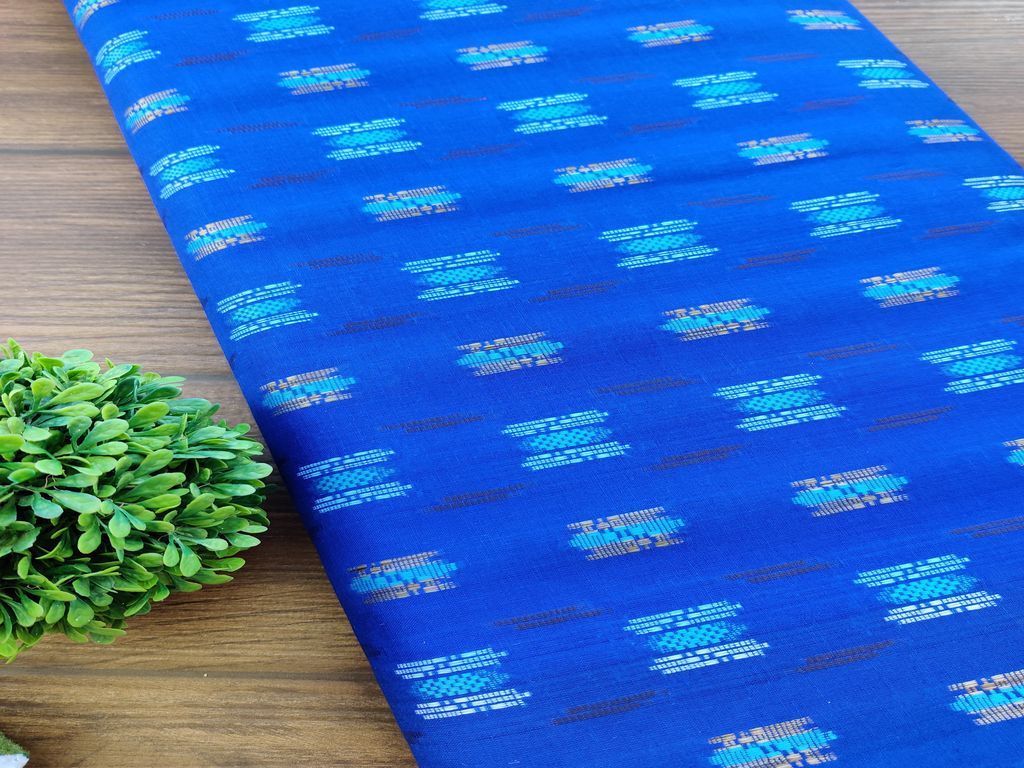 cobalt-blue-bengal-butta-handloom-cotton