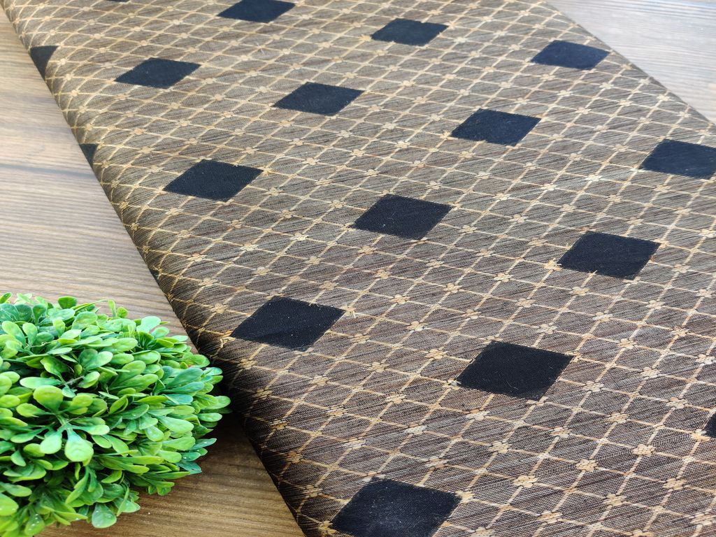 black-gold-self-weaved-cotton