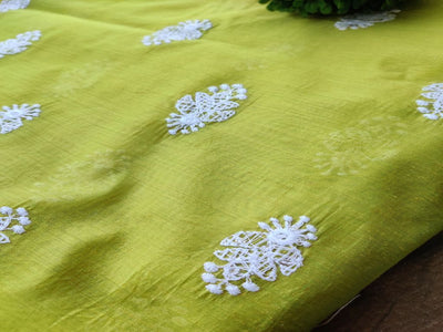 lime-green-chanderi-with-chikankari-sequins-motifs-allover