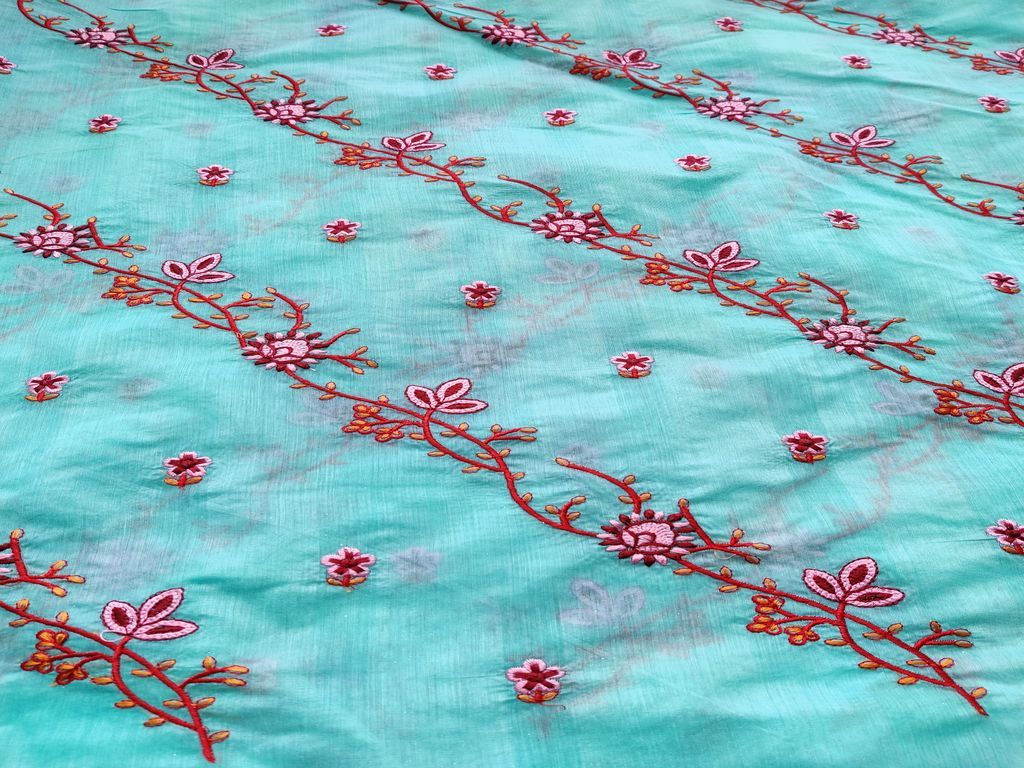 aqua-blue-embroidered-chanderi