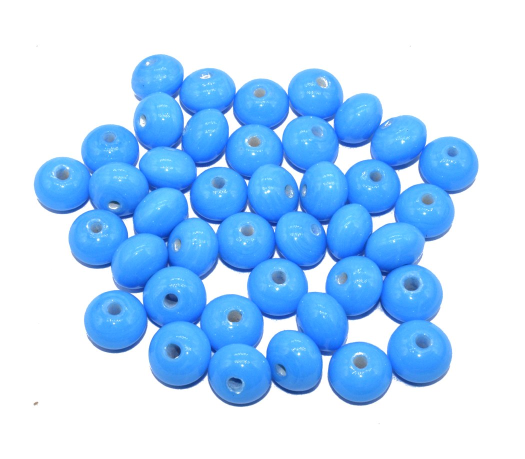 sky-blue-roundel-lampwork-glass-beads-10-14mm