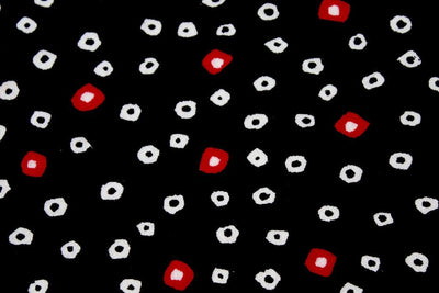 black-red-abstract-bandhini-printed-pure-cotton-fabric