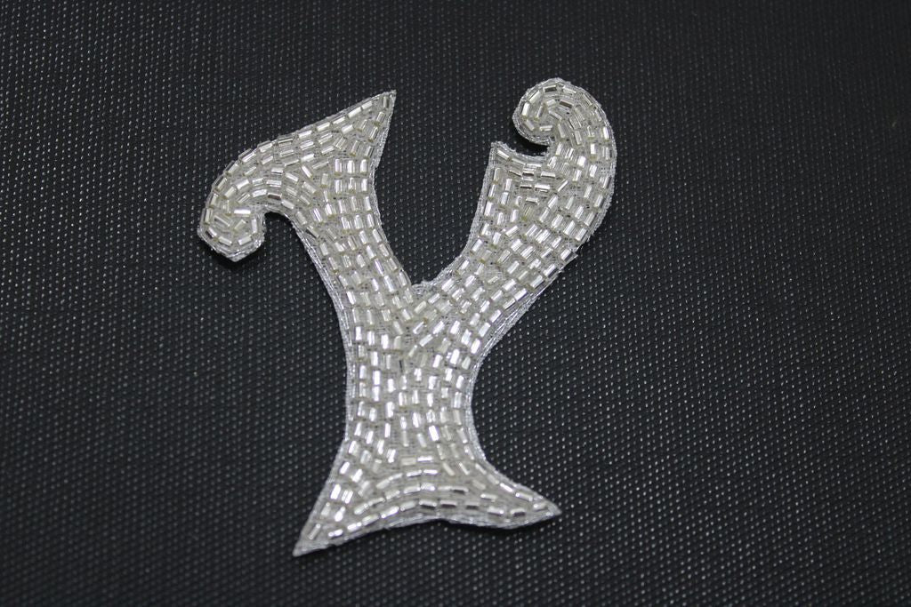 silver-alphabet-y-cutdana-handwork-patches