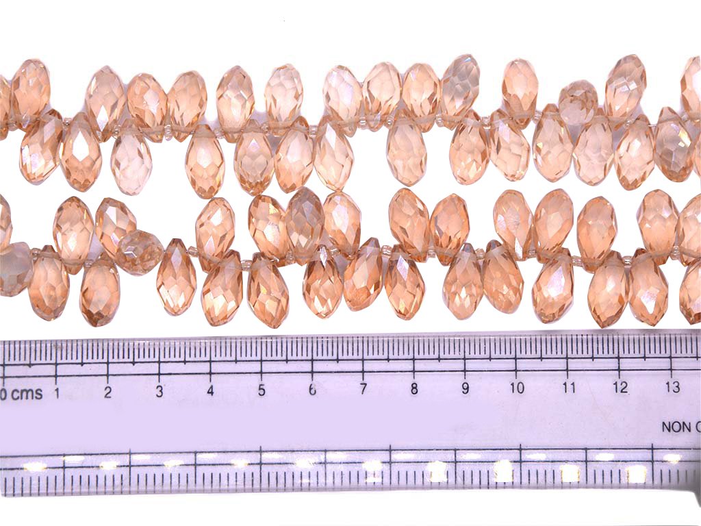 peach-faceted-conical-crystal-beads