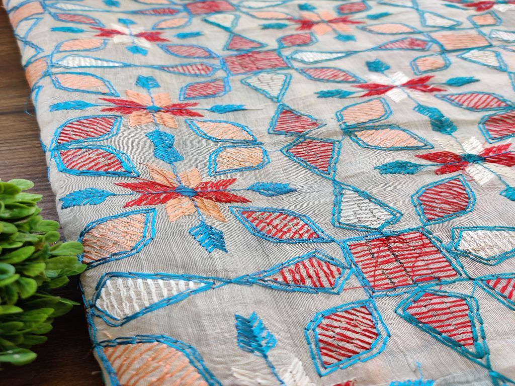 white-kantha-embroidered-chanderi-fabric