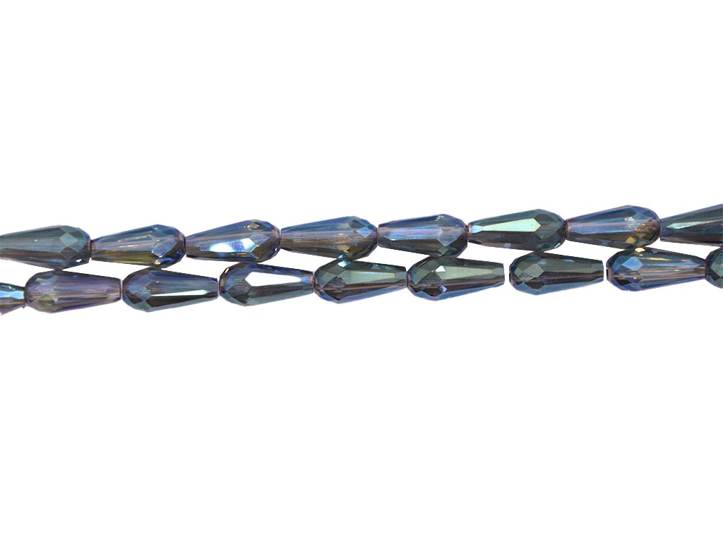 blue-black-conical-drop-crystal-beads