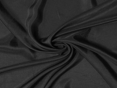 black-plain-viscose-dola-silk-fabric