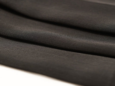 black-plain-viscose-chinon-chiffon-fabric