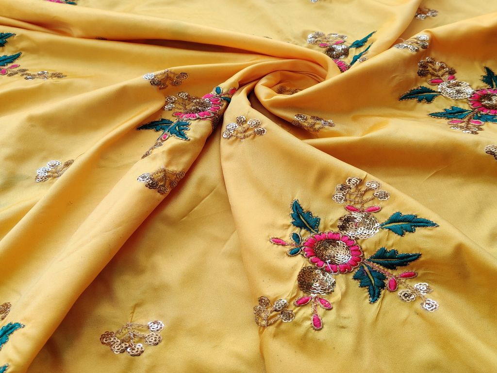 yellow-taffeta-silk-with-floral-sequins-thread-embroidery-allover