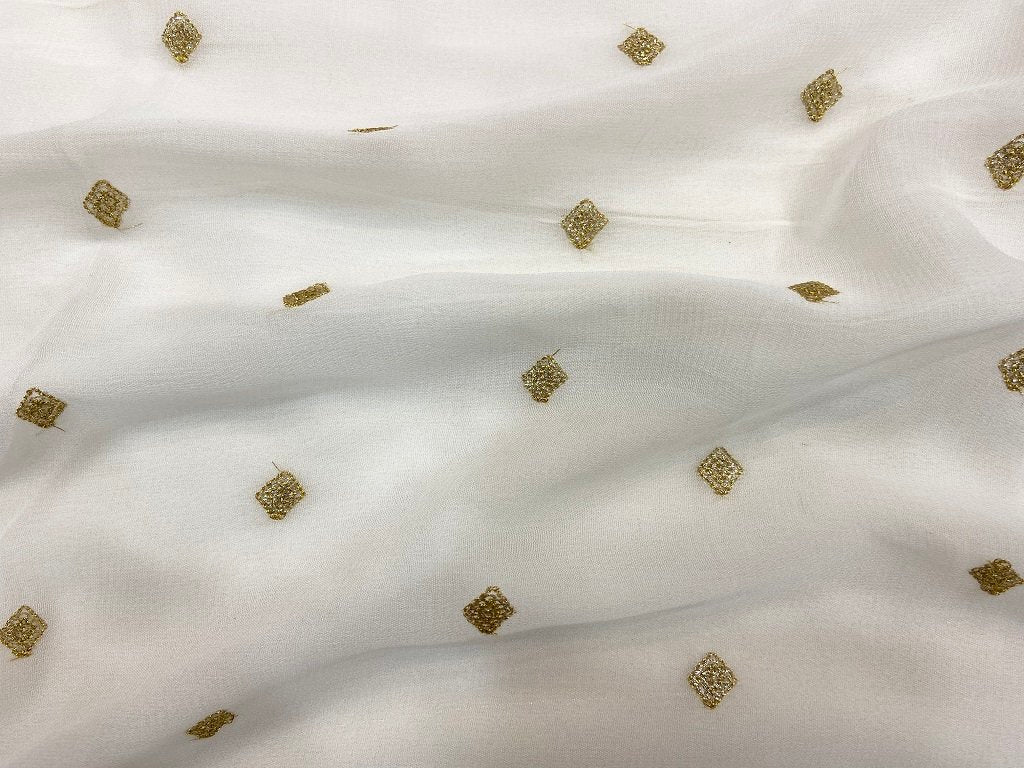 white-diamond-butti-embroidered-dyeable-pure-georgette-fabric