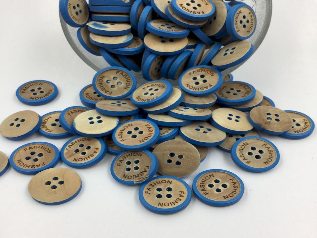 32l-round-shaped-wooden-button-with-blue-touch-on-it