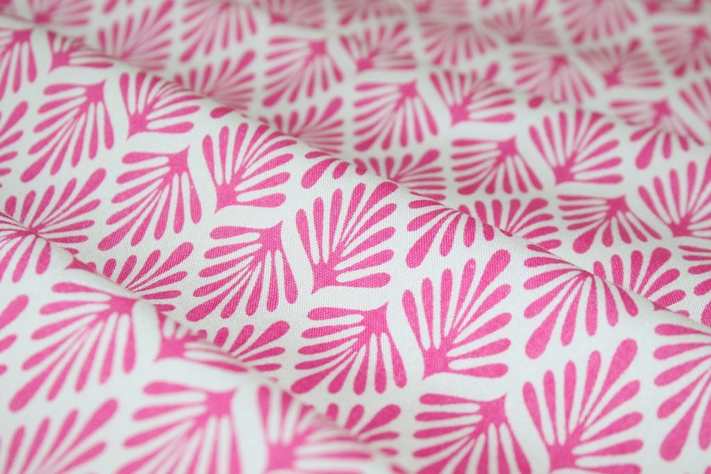 pink-off-white-leaves-printed-pure-cotton-rayon-fabric